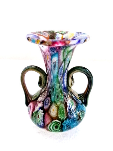 Superbe petit vase - avec, anses