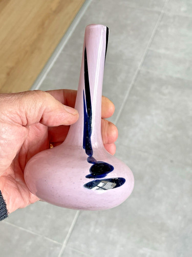 Petit vase pate verre - pate, de