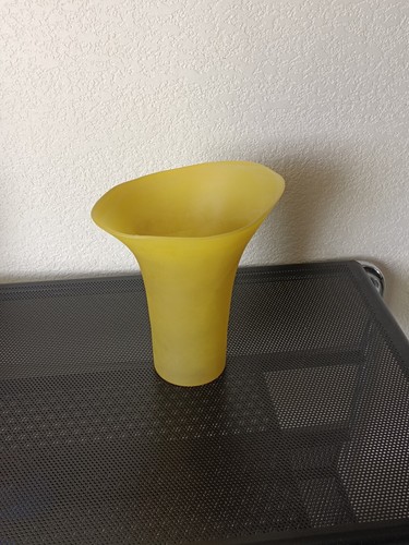 Vase pâte verre - vase, col